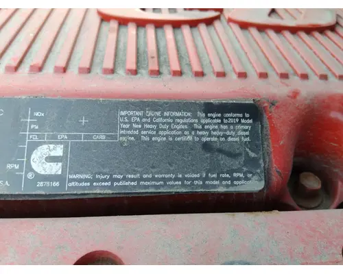 CUMMINS X15 4342 ENGINE ASSEMBLY