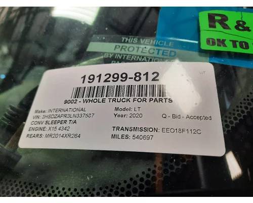 CUMMINS X15 4342 ENGINE ASSEMBLY