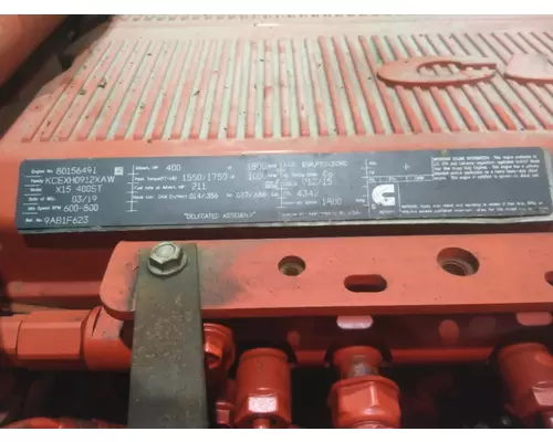 CUMMINS X15 4342 ENGINE ASSEMBLY