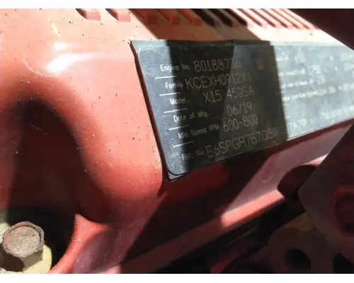 CUMMINS X15 4342 ENGINE ASSEMBLY