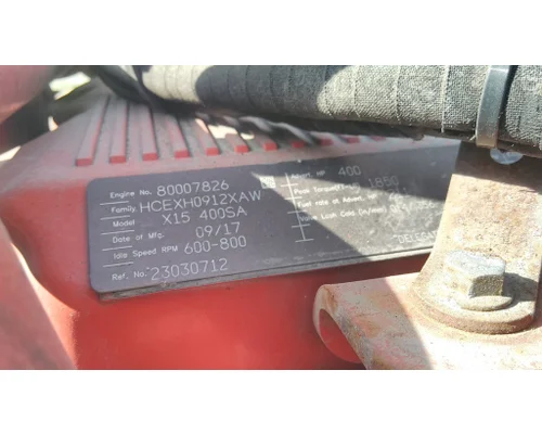 CUMMINS X15 4342 ENGINE ASSEMBLY