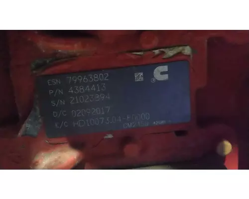 CUMMINS X15 4342 ENGINE ASSEMBLY