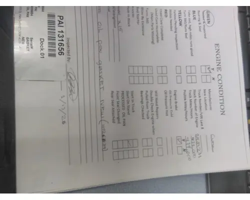 CUMMINS X15 5348 ENGINE ASSEMBLY