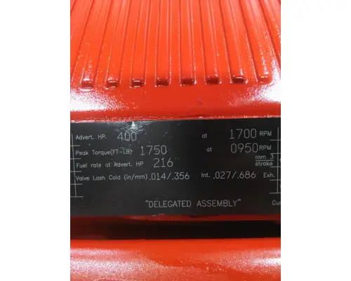 CUMMINS X15 5348 ENGINE ASSEMBLY