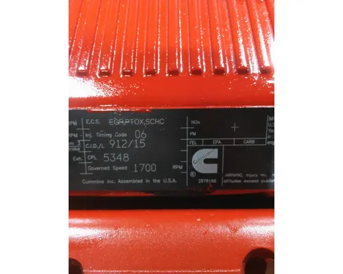 CUMMINS X15 5348 ENGINE ASSEMBLY