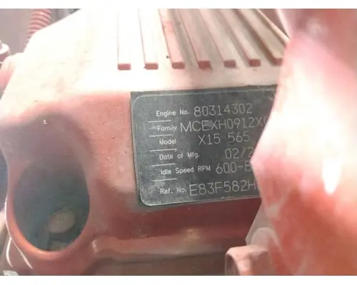 CUMMINS X15 5479 ENGINE ASSEMBLY