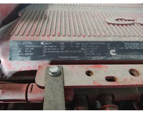 CUMMINS X15 5881 ENGINE ASSEMBLY