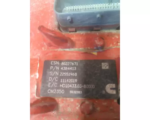 CUMMINS X15 EPA 17 ENGINE CONTROL MODULE (ECM)