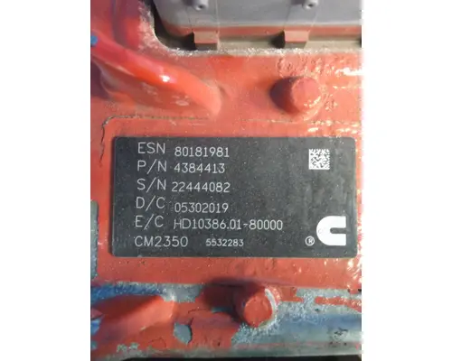 CUMMINS X15 EPA 17 ENGINE CONTROL MODULE (ECM)