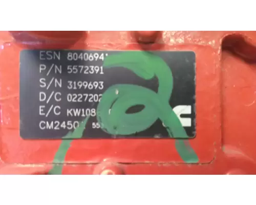 CUMMINS X15 EPA 17 ENGINE CONTROL MODULE (ECM)