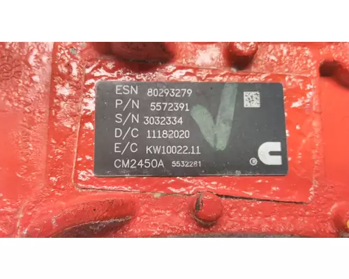 CUMMINS X15 EPA 17 Engine Control Module (ECM)