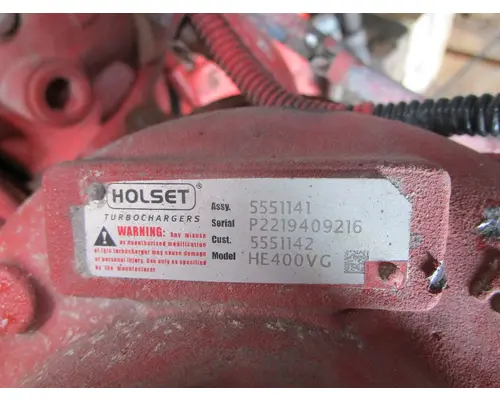 CUMMINS X15-Holset_HE400VG Turbocharger Supercharger