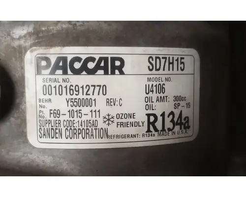CUMMINS X15 Air Conditioner Compressor