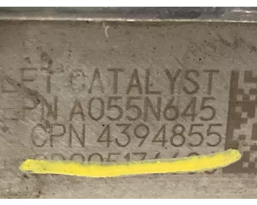 CUMMINS X15 DPF (Diesel Particulate Filter)