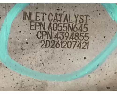 CUMMINS X15 DPF (Diesel Particulate Filter)