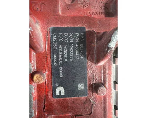 CUMMINS X15 ECM