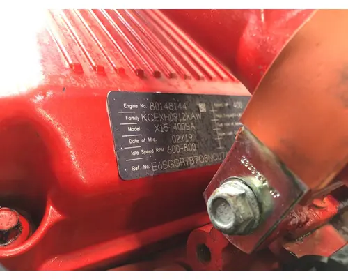 CUMMINS X15 Engine Assembly