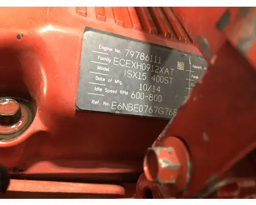 CUMMINS X15 Engine Assembly