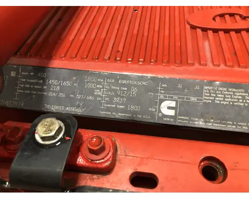 CUMMINS X15 Engine Assembly