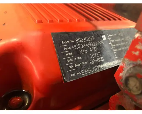 CUMMINS X15 Engine Assembly