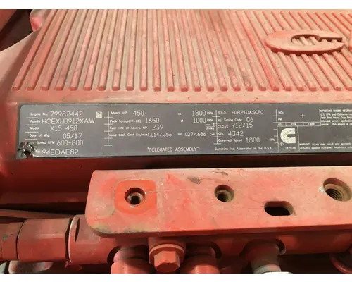 CUMMINS X15 Engine Assembly