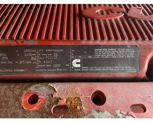 CUMMINS X15 Engine Assembly