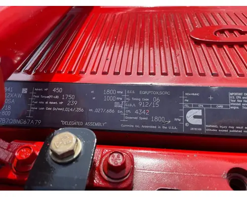 CUMMINS X15 Engine Assembly