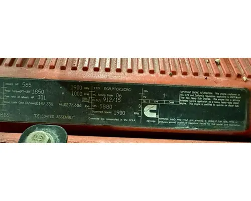 CUMMINS X15 Engine Assembly