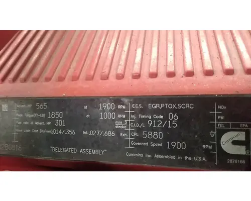 CUMMINS X15 Engine Assembly