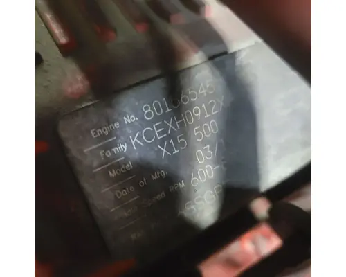 CUMMINS X15 Engine Assembly