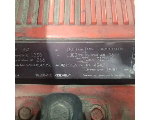CUMMINS X15 Engine Assembly