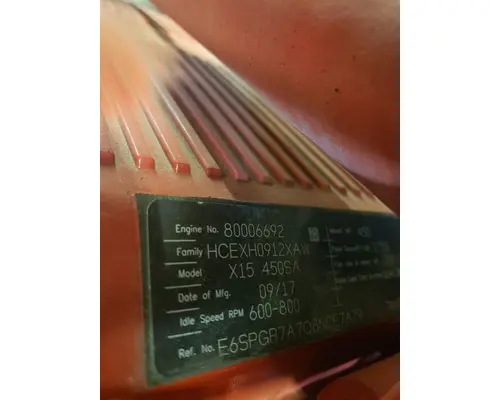 CUMMINS X15 Engine Assembly