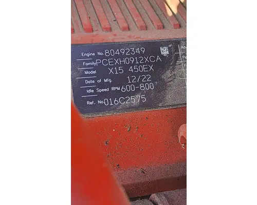 CUMMINS X15 Engine Assembly