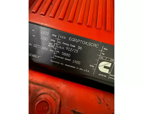 CUMMINS X15 Engine Assembly