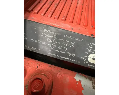 CUMMINS X15 Engine Assembly