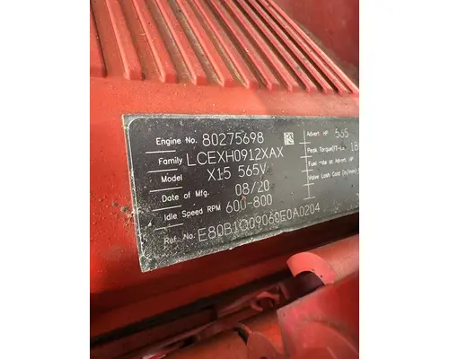 CUMMINS X15 Engine Assembly