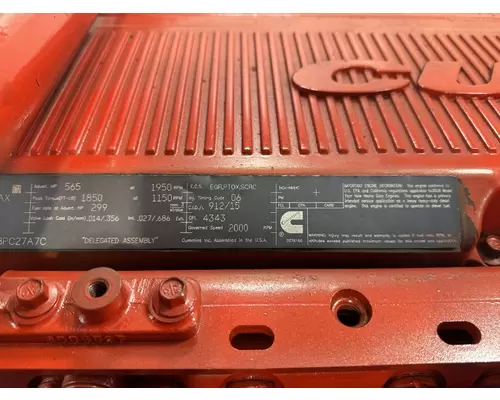 CUMMINS X15 Engine Assembly