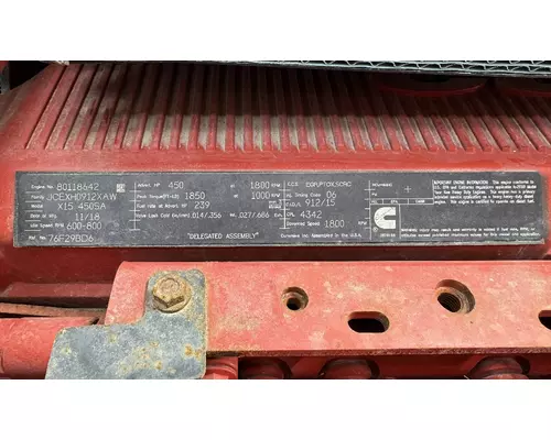 CUMMINS X15 Engine Assembly