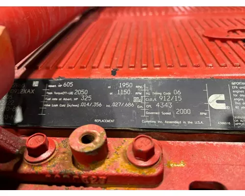CUMMINS X15 Engine Assembly