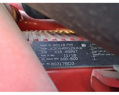 CUMMINS X15 Engine Assembly
