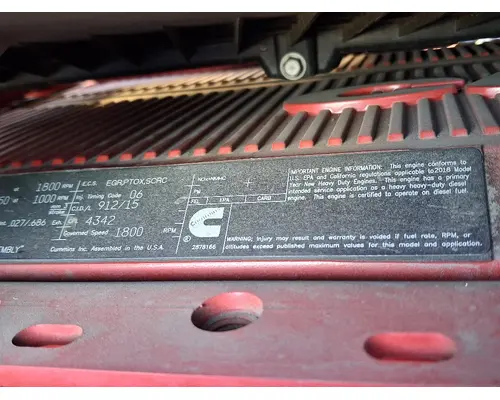 CUMMINS X15 Engine Assembly