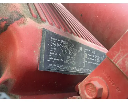 CUMMINS X15 Engine Assembly