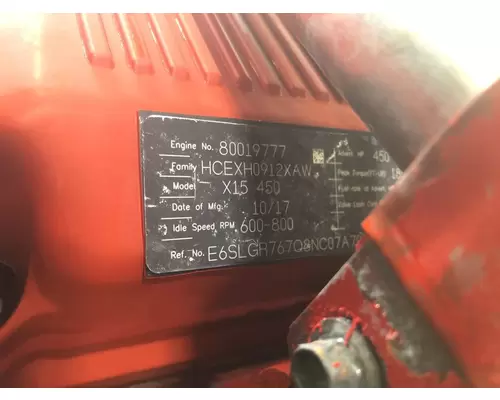 CUMMINS X15 Engine