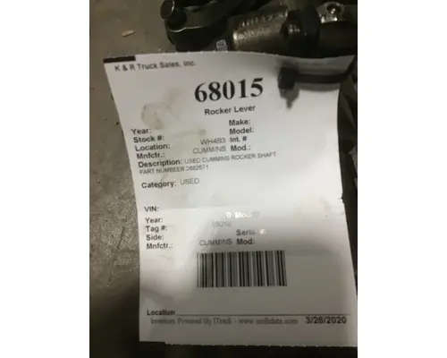 CUMMINS  Rocker Arm