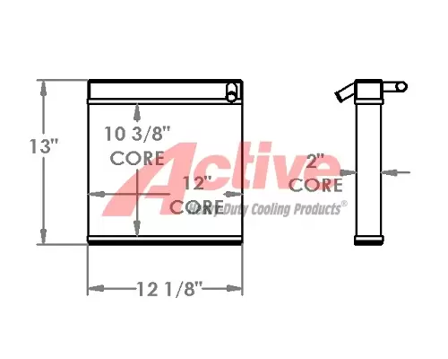 Carrier APU Generator Radiator