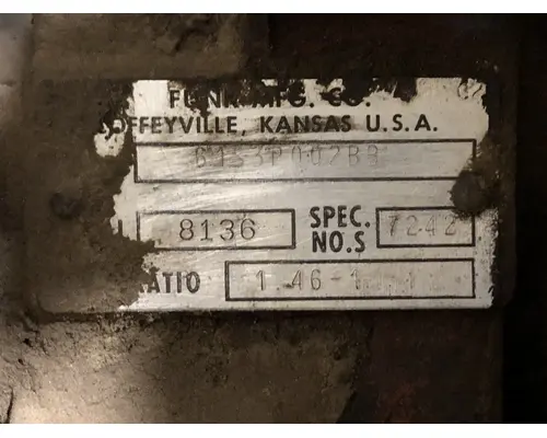 Case DH5 Equip Gear Box