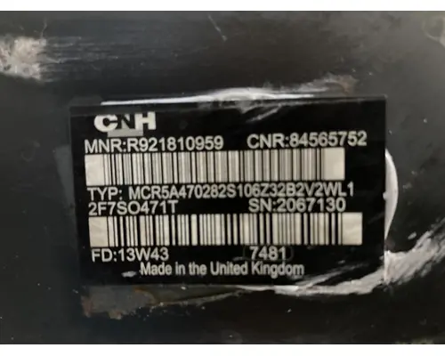 Case SV300 Equip Hydraulic Motor