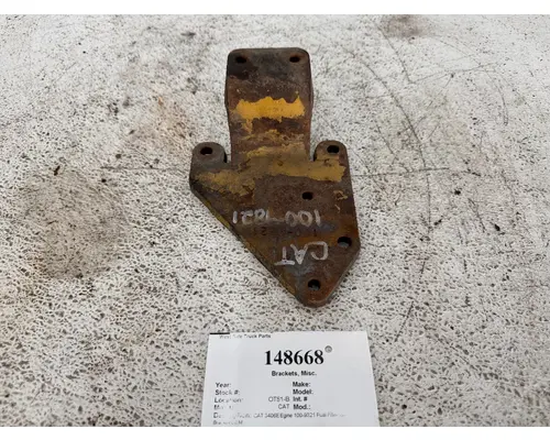 Brackets, Misc. CAT 100-9321 West Side Truck Parts