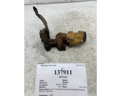 Oil Pump CAT 223-1612 West Side Truck Parts