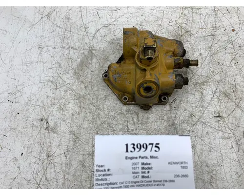 Engine Parts, Misc. CAT 236-2660 West Side Truck Parts